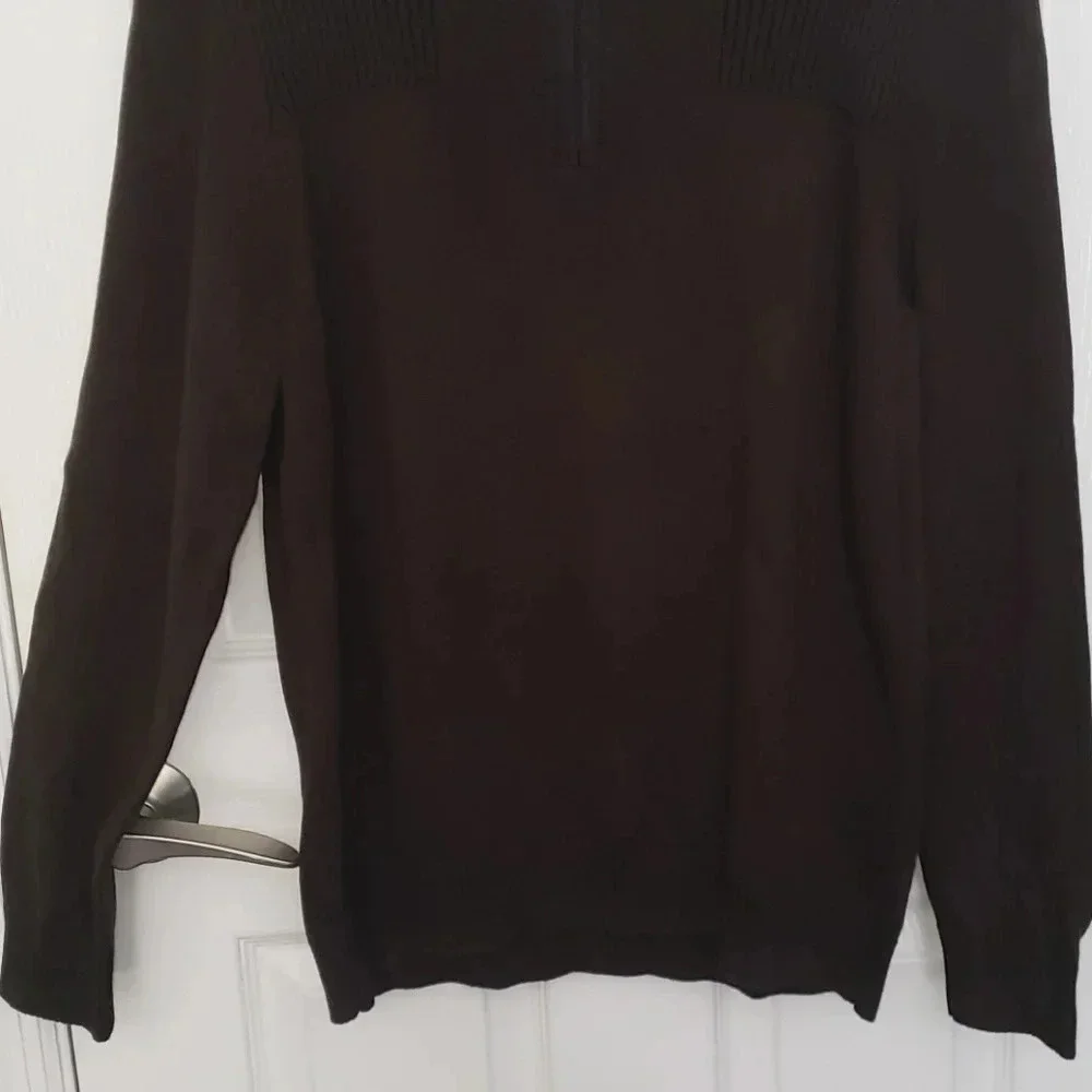 INC International Concepts Dark Green Sweater - Picture 3 of 14